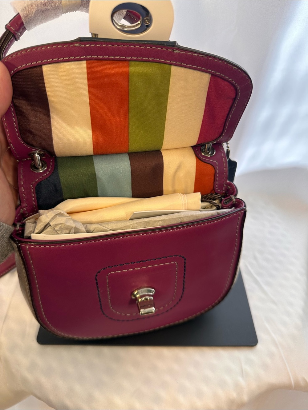Coach Legacy Mini Willis crossbody option. 70th anniversary 2012 edition NWT - Picture 12 of 12